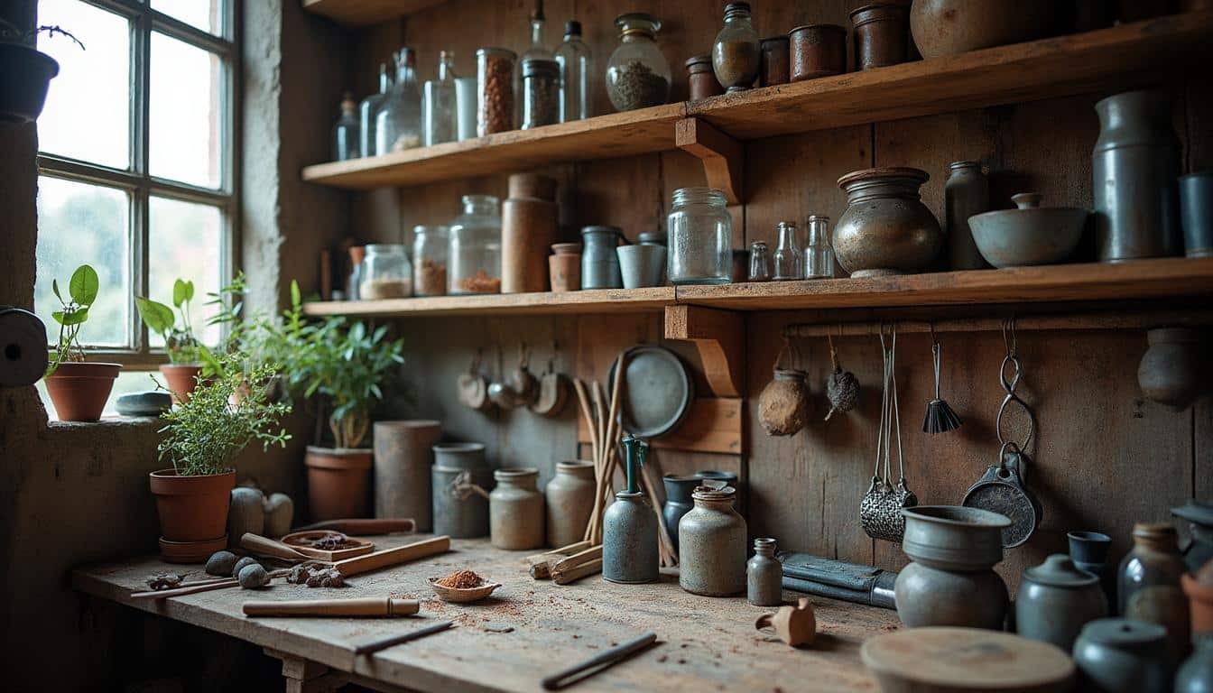 Comment organiser les accessoires de rangement sur un établi de bricolage