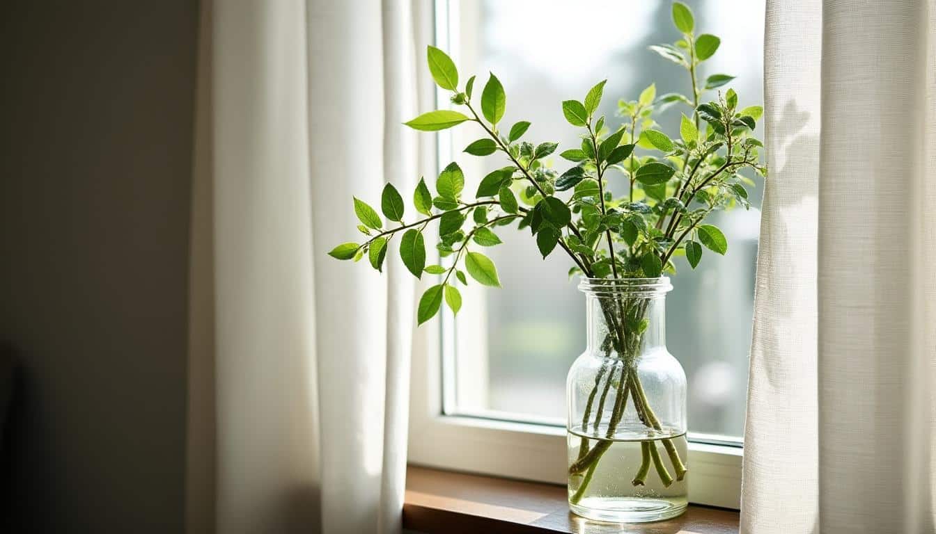 Vase suspendu : optimiser la plante avec une lumière indirecte