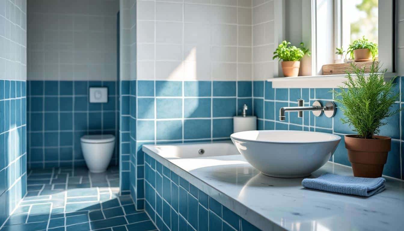 Réussir une salle de bain moderne grâce à la faïence