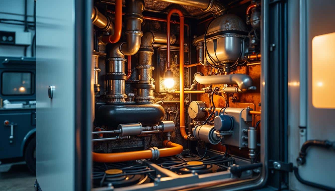 Illustration: Comment fonctionne une chaudière mixte et quels sont ses composants clés ?