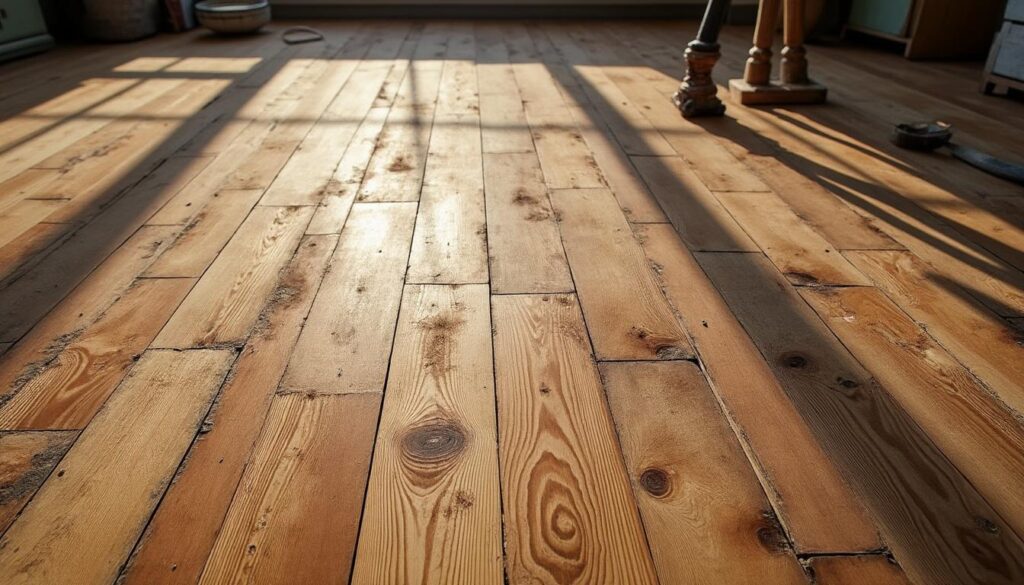 Rénovation de parquet avant après : transformez votre sol en bois