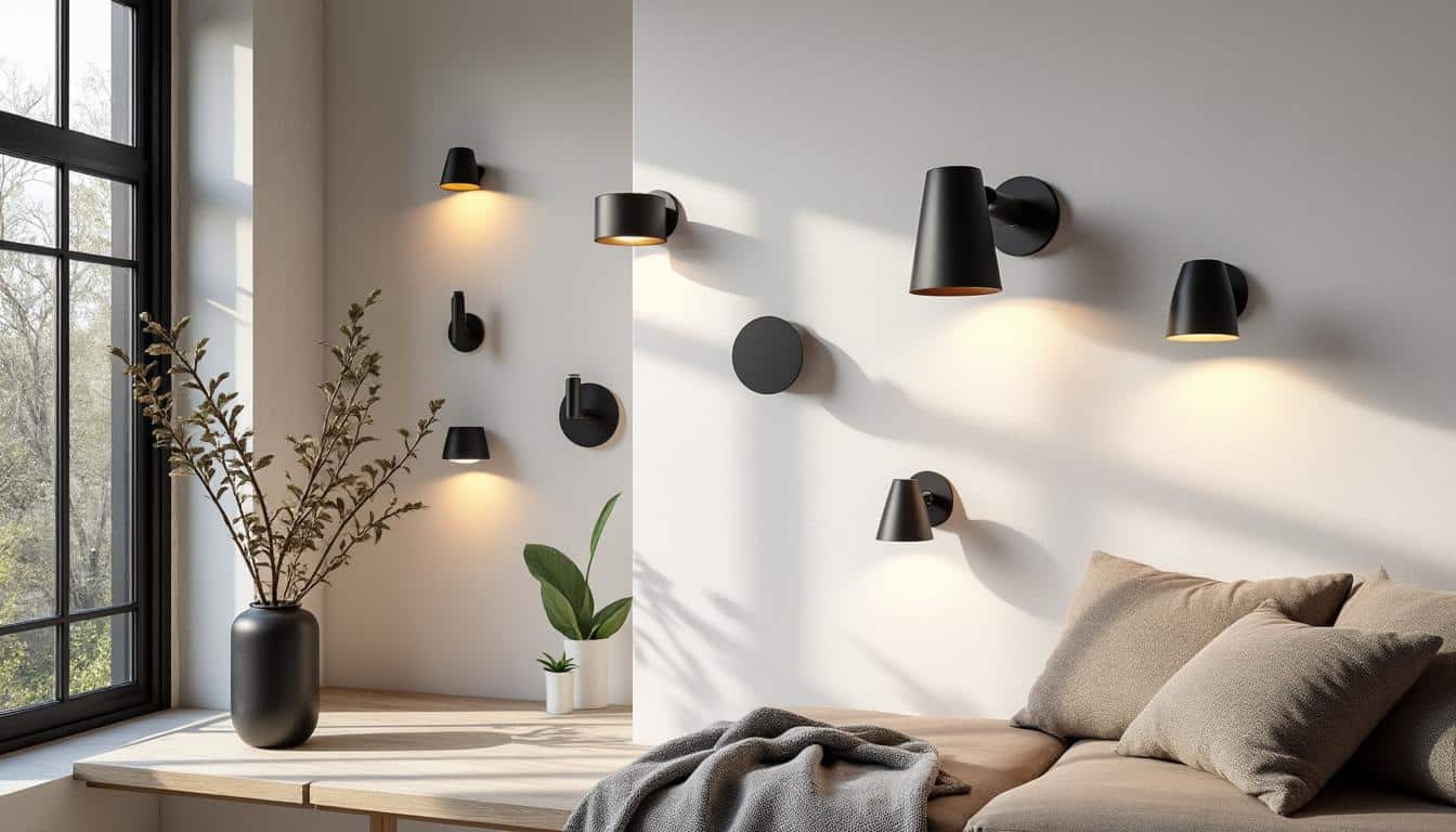 Illustration: Découvrir les spécificités des appliques murales en finition noire