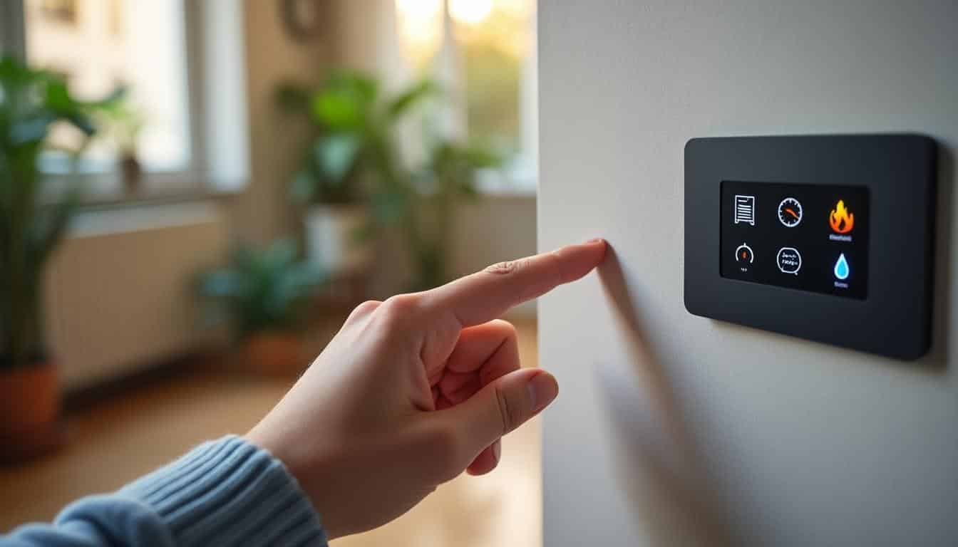Illustration: Comprendre les icônes des radiateurs électriques pour mieux chauffer