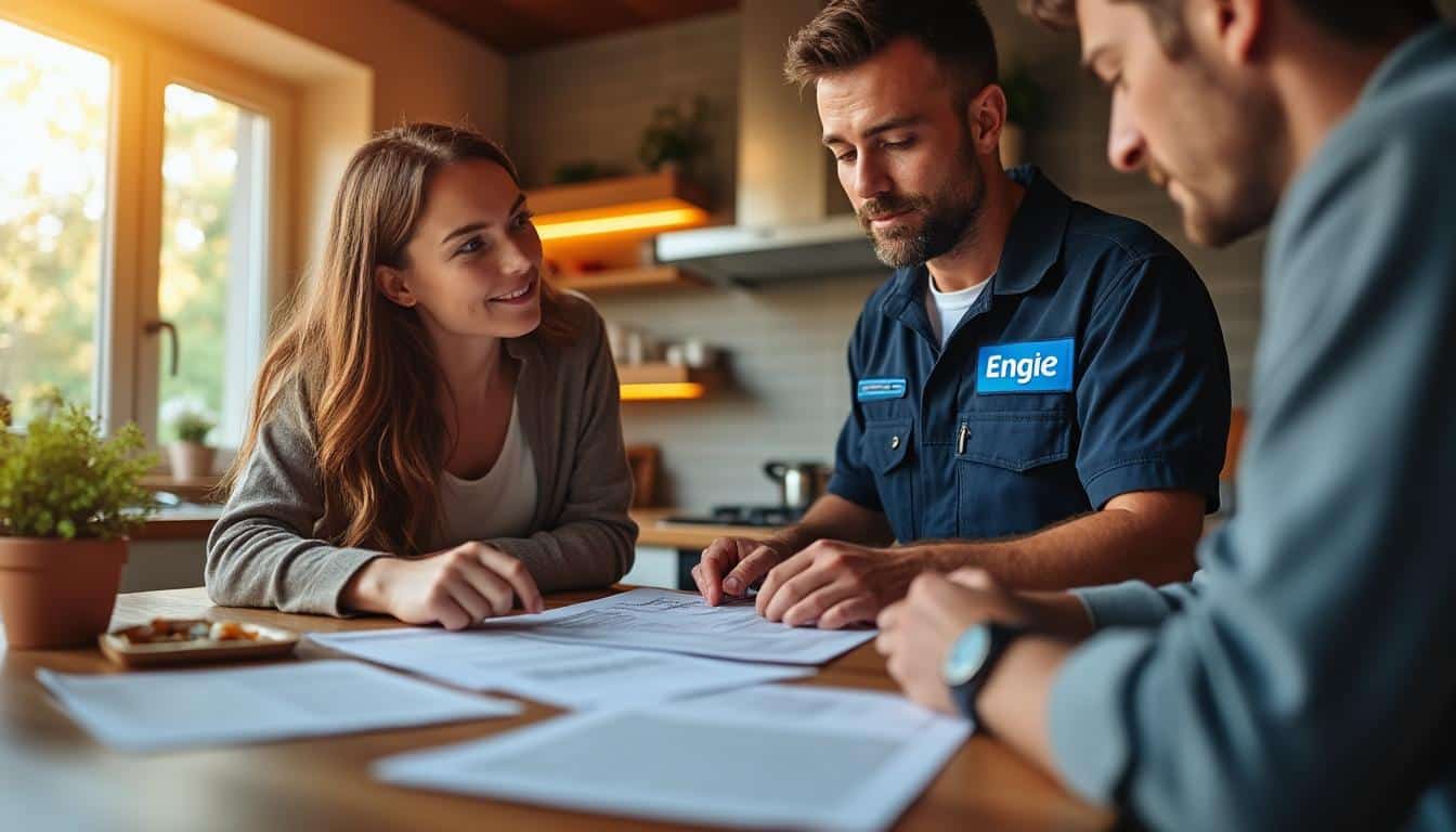 Illustration: Découvrir les formules du contrat d’entretien chaudière chez Engie