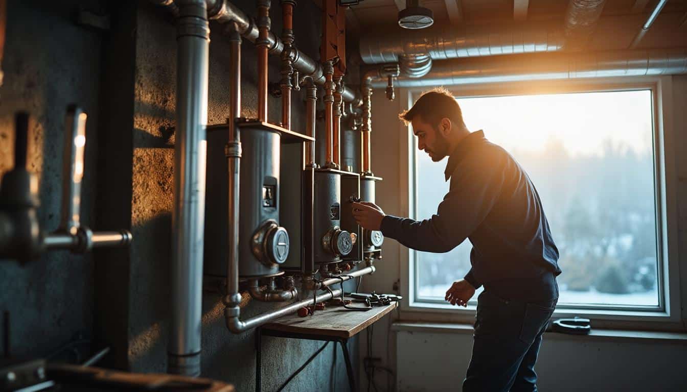 Illustration: Comprendre le rôle essentiel du siphon dans le circuit de chauffage