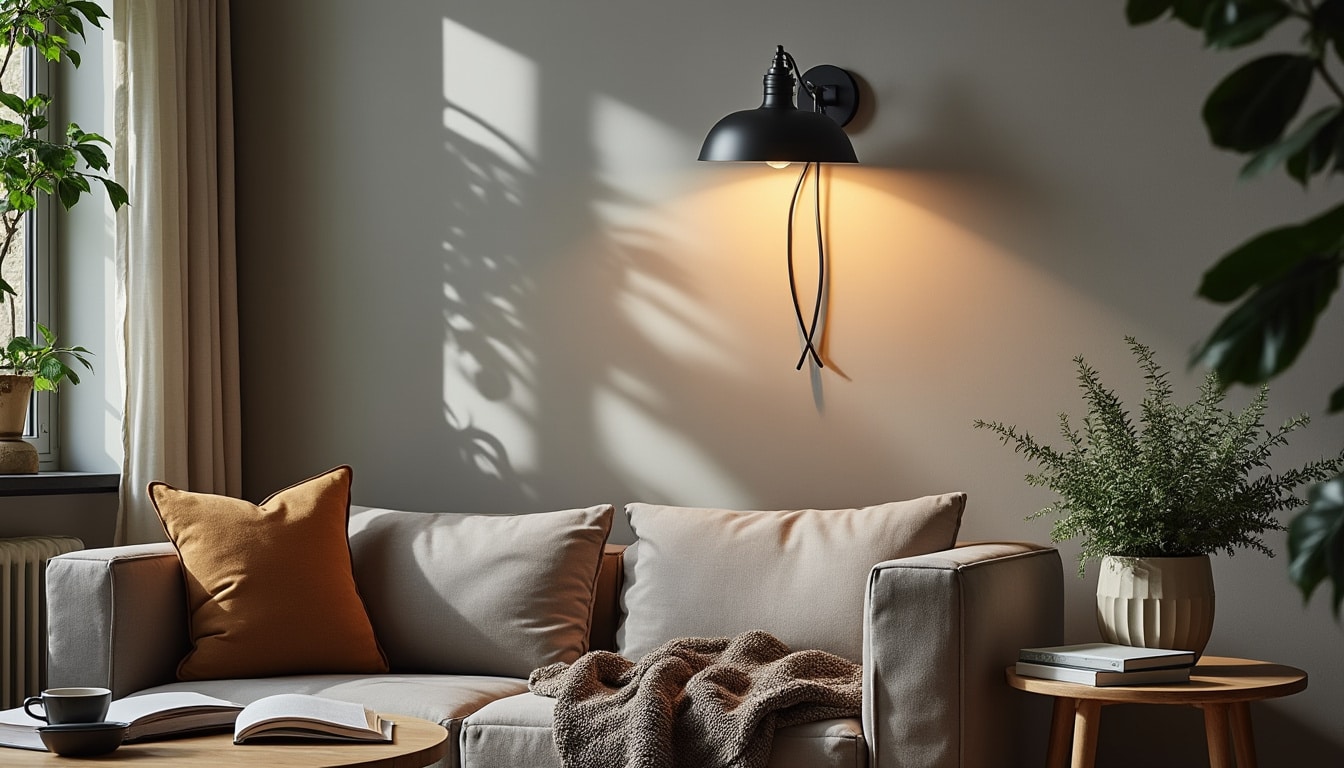 Illustration: Comprendre l’intérêt d’une applique murale à bras articulé pour un intérieur design