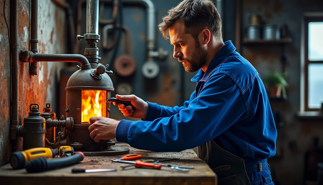 Brûleur à fuel : fonctionnement, installation et entretien essentiels