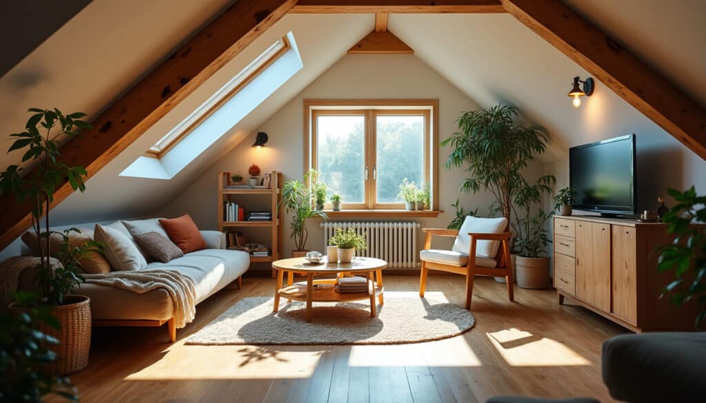 Éclairage dans les combles : astuces pour un espace lumineux et fonctionnel