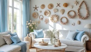 Déco murale en coquillage : guide pour une ambiance bord de mer naturelle
