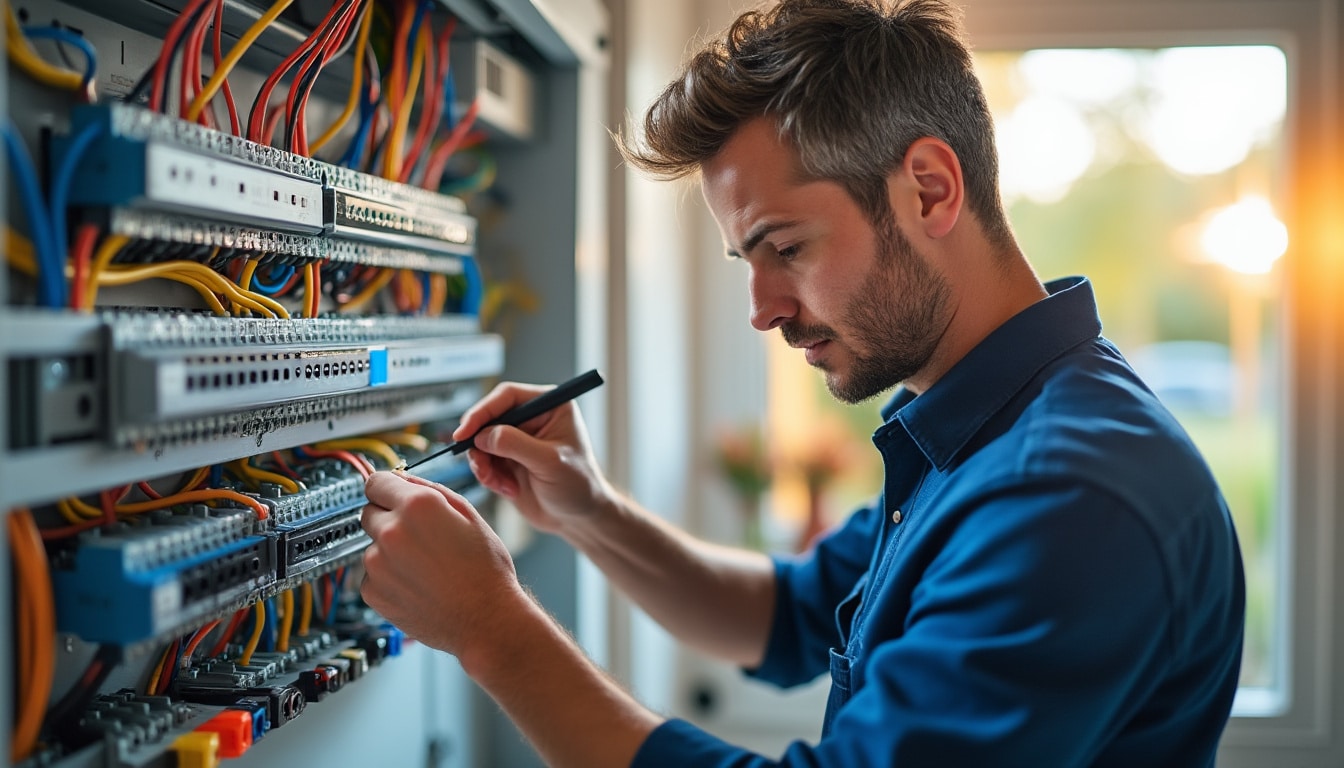 Illustration: Comprendre l’importance de l’étiquetage dans un tableau électrique