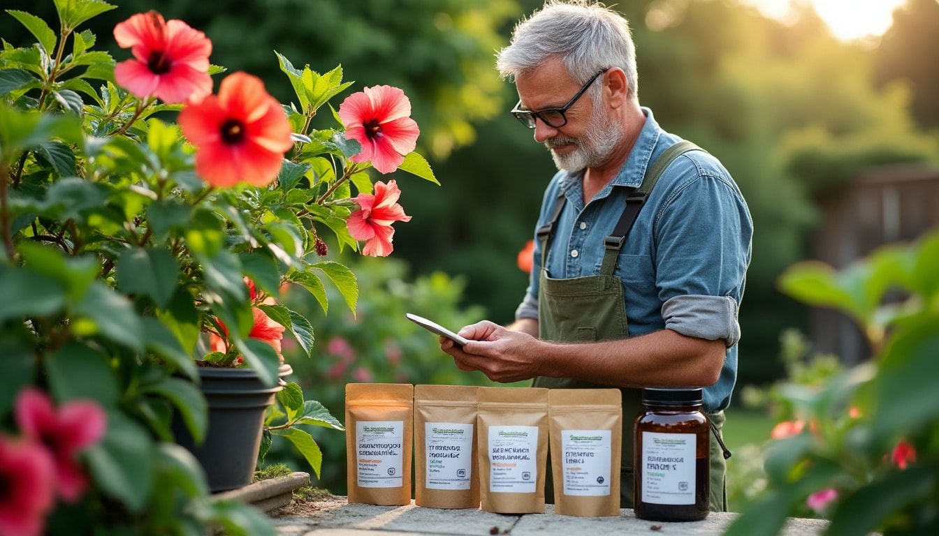 Illustration: Comprendre les besoins nutritifs spécifiques de l’hibiscus