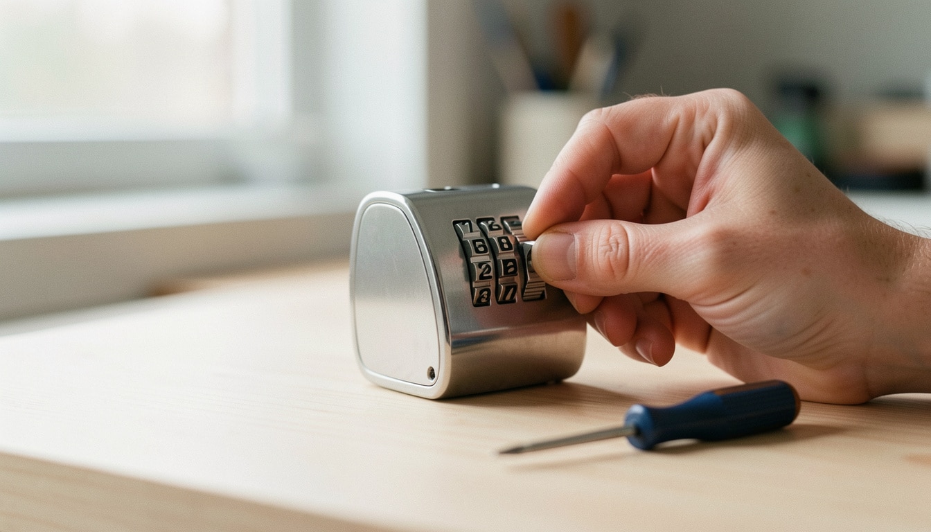 Comment changer le code d’un cadenas sans erreur