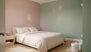 Peinture murale de chambre : couleurs et finitions