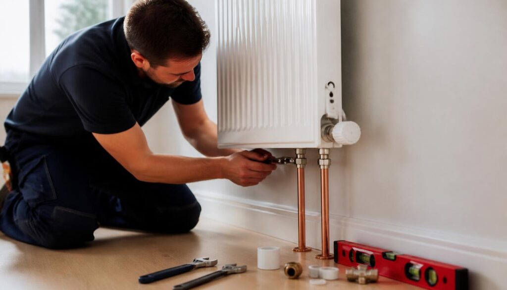 Comment réussir le raccordement d’un radiateur